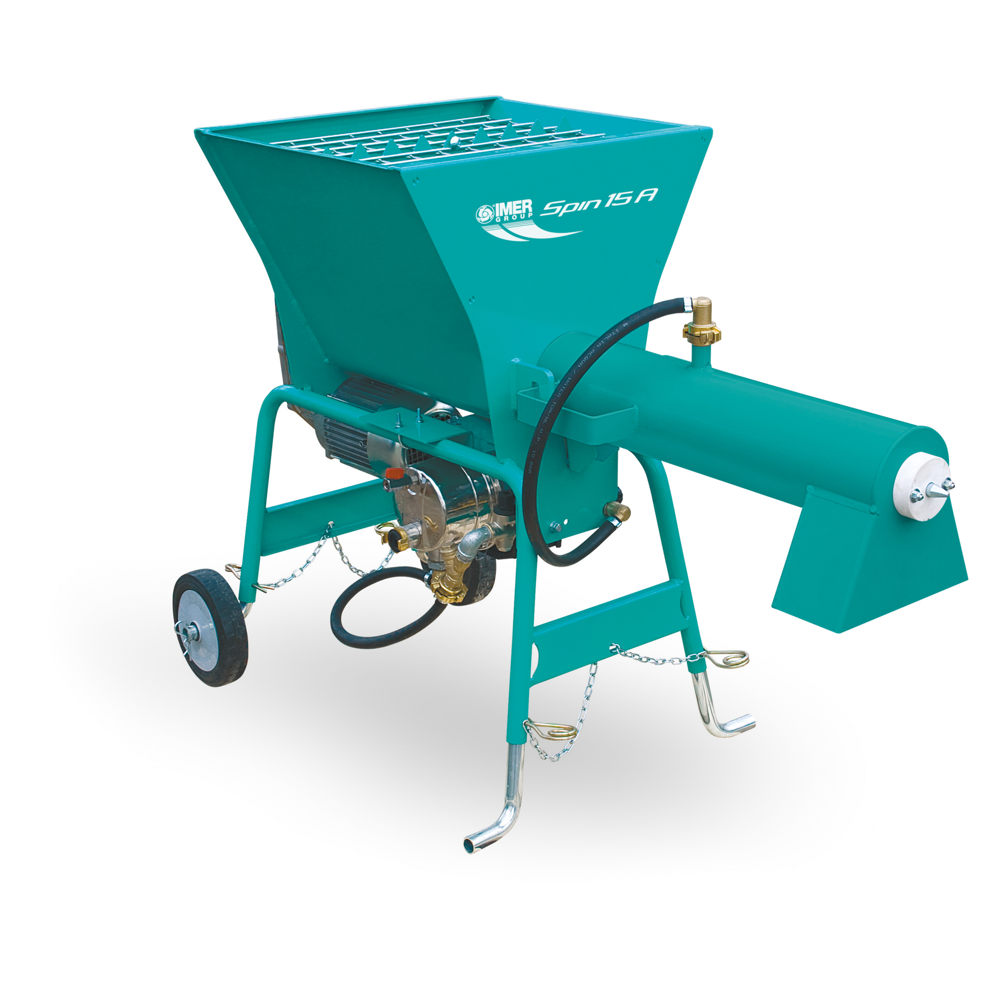 IMER Spin 15 Continuous Mixer — 120V, 1.75 HP, Premixed Materials and Fine Mortar, Model# 1106340